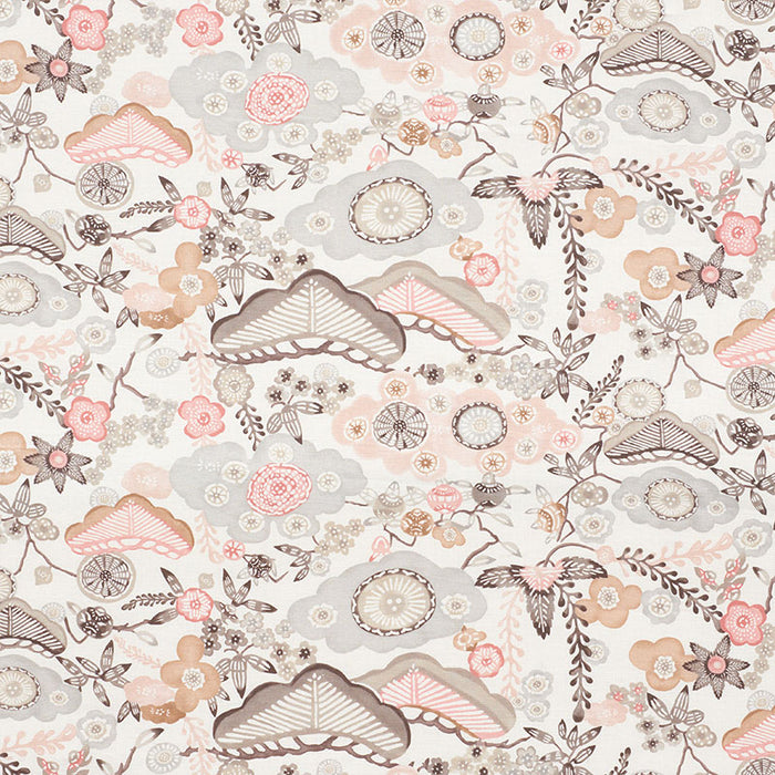 Schumacher Yume Blush Fabric Sample 177012