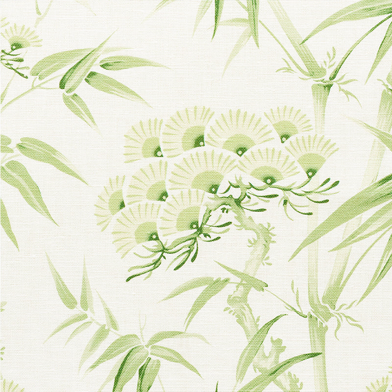 Schumacher Arita Floral Leaf Fabric 177041