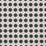 Schumacher Cosmos Black & Sand Fabric Sample 177063