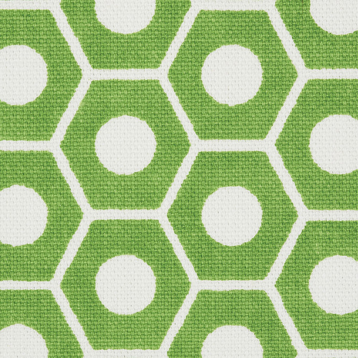 Schumacher Queen B Green Fabric 177075