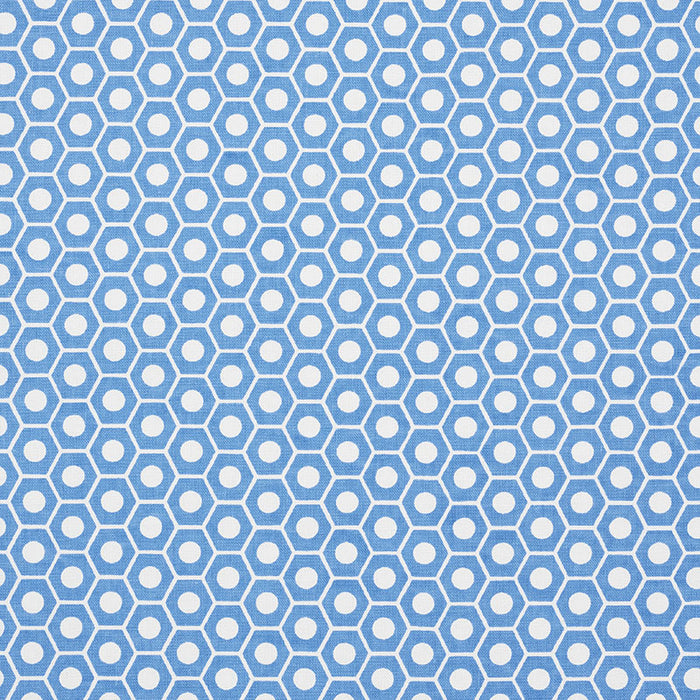 Schumacher Queen B French Blue Fabric 177076