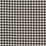 Schumacher Stella Black & Natural Fabric Sample 177087