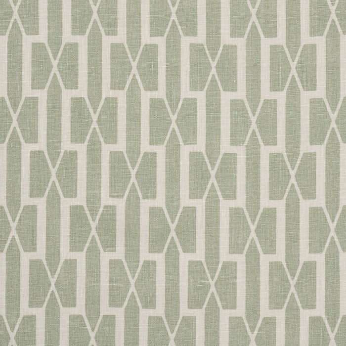 Schumacher Belvedere Celadon Fabric Sample 177192