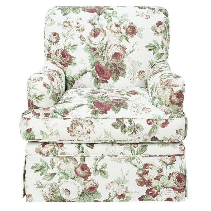 Schumacher Nancy Floral Rose Fabric 177200