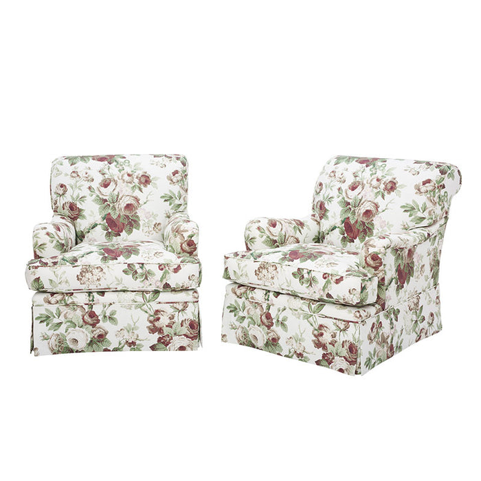 Schumacher Nancy Floral Rose Fabric 177200