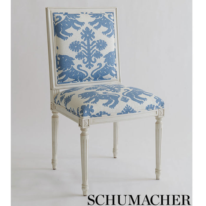 Schumacher Regalia Blue Fabric 177300