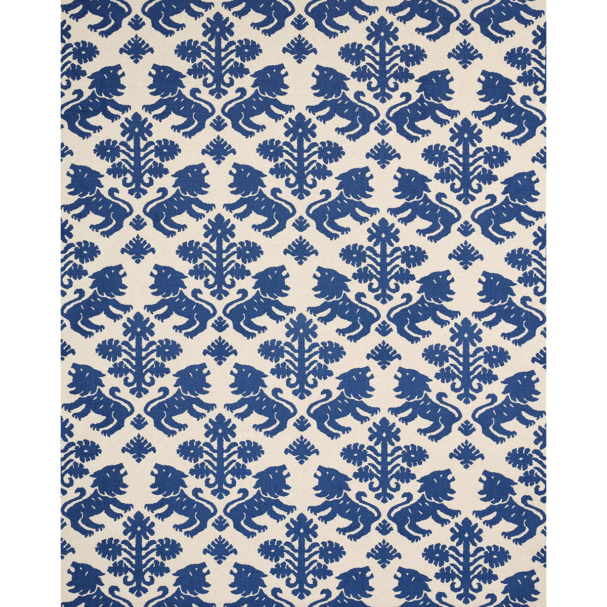 Schumacher Regalia Navy Fabric 177305