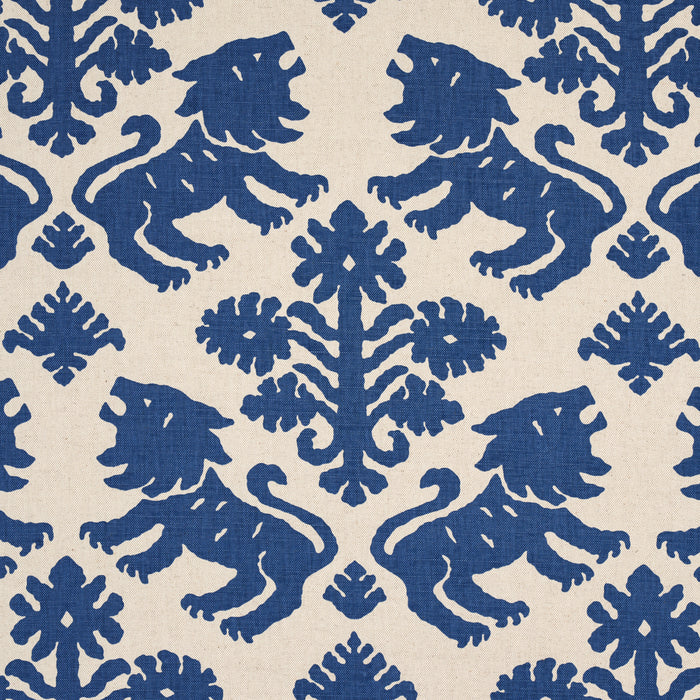 Schumacher Regalia Navy Fabric 177305