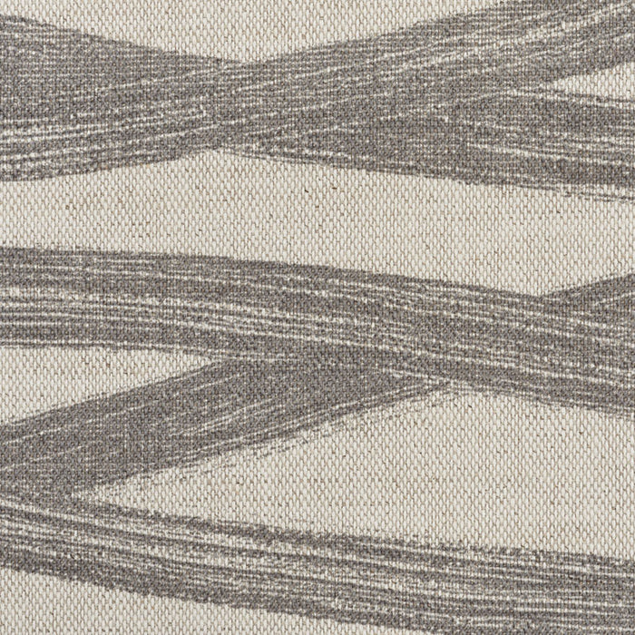 Schumacher Brushstrokes Charcoal Fabric 177340