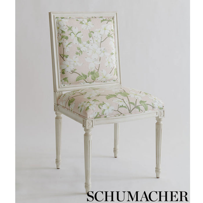 Schumacher Blooming Branch Blush Fabric Sample 177410