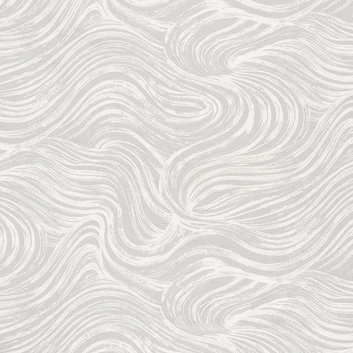 Schumacher Shio Grey Fabric 177492