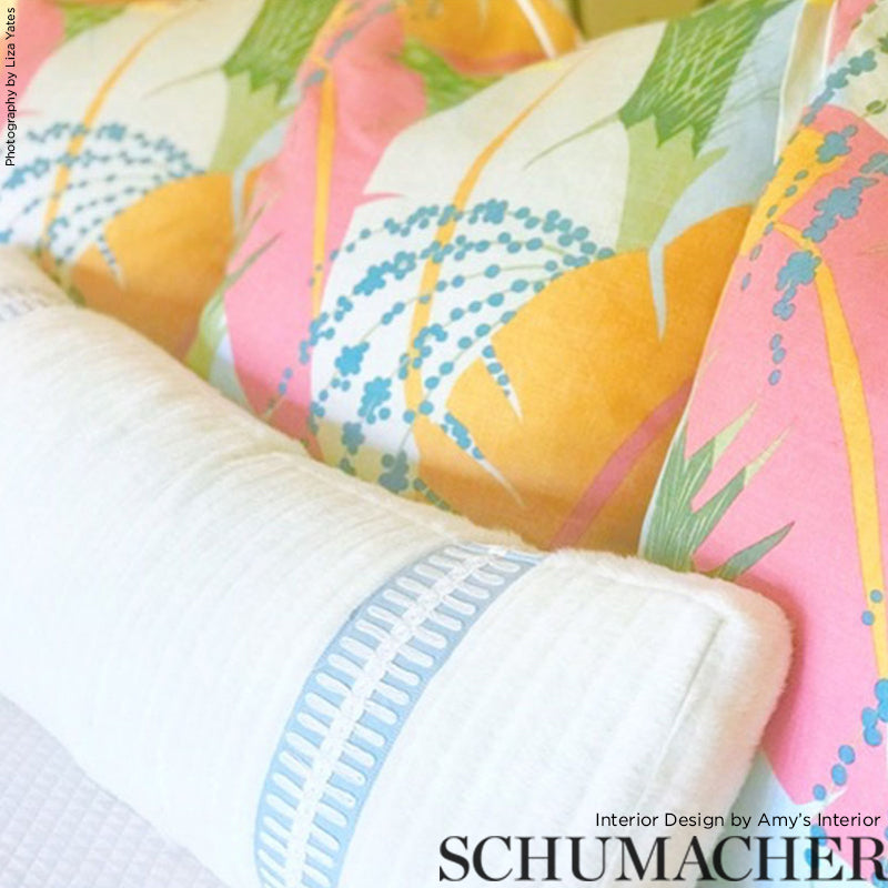 Schumacher Ananas Tropical Fabric 177540