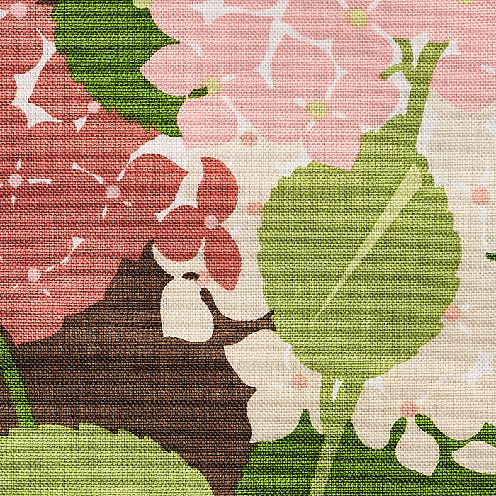 Schumacher Hydrangea Pink Fabric 177582