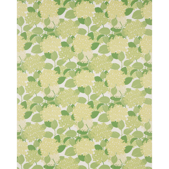 Schumacher Hydrangea Green Fabric 177584