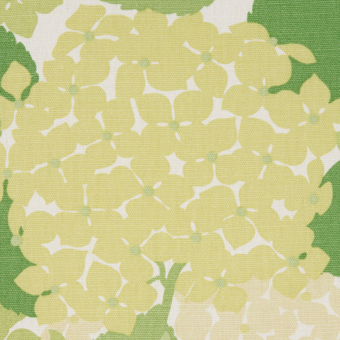 Schumacher Hydrangea Green Fabric 177584