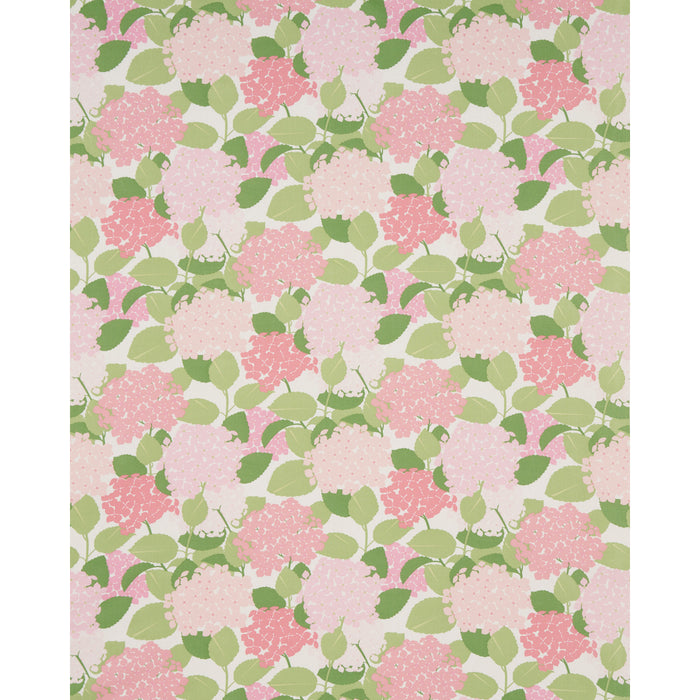 Schumacher Hydrangea Petal Fabric Sample 177585