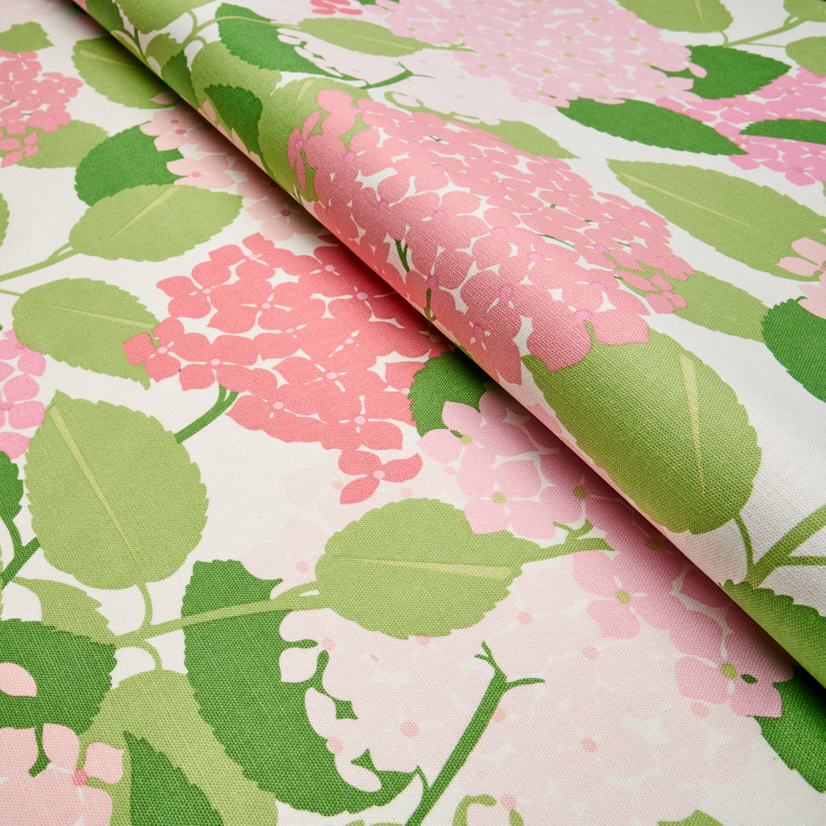 Schumacher Hydrangea Petal Fabric 177585