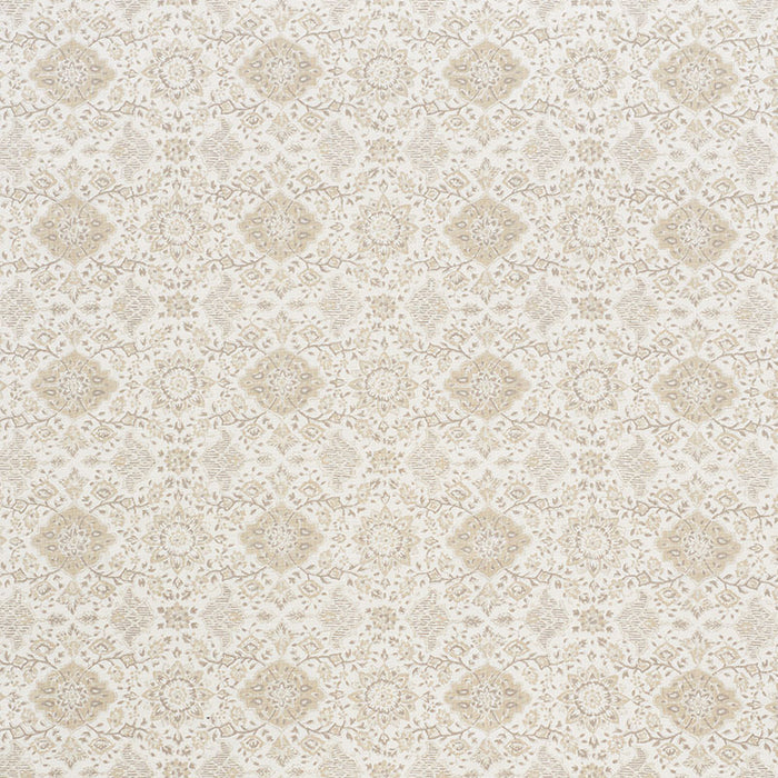 Schumacher Montecito Floral Neutral Fabric 177621