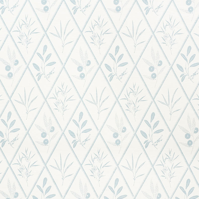 Schumacher Endimione Sky Fabric Sample 177640