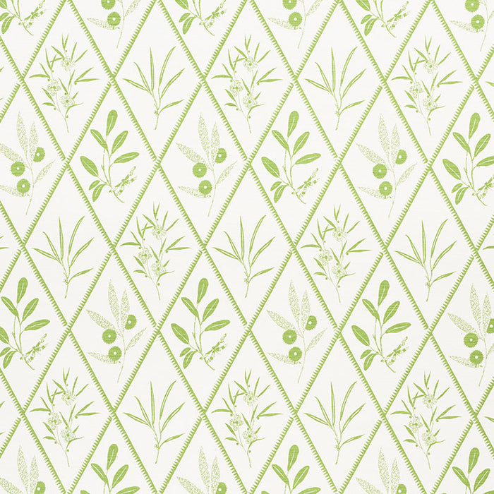 Schumacher Endimione Leaf Fabric Sample 177641