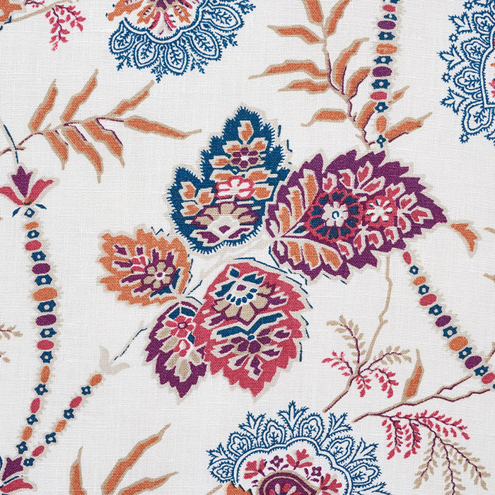 Schumacher Emperor's Vine Aubergine Fabric Sample 177680