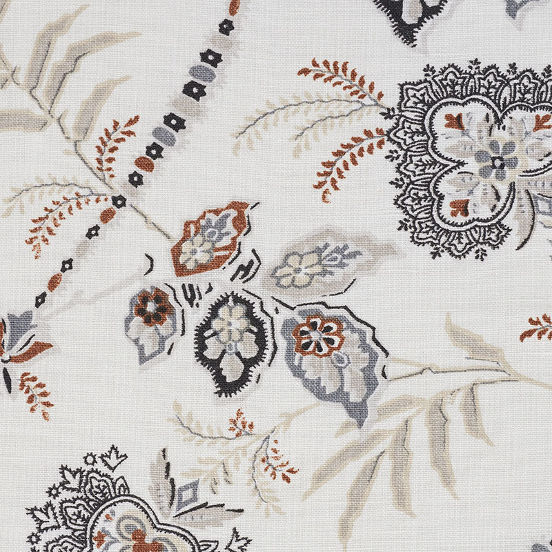 Schumacher Emperor's Vine Neutral Fabric 177682