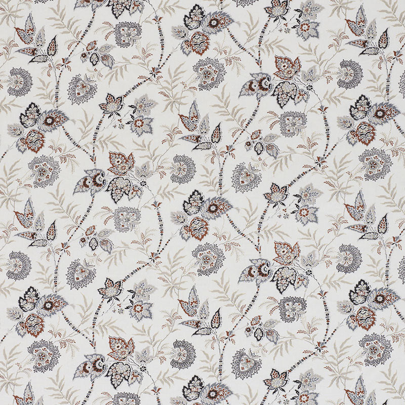 Schumacher Emperor's Vine Neutral Fabric 177682