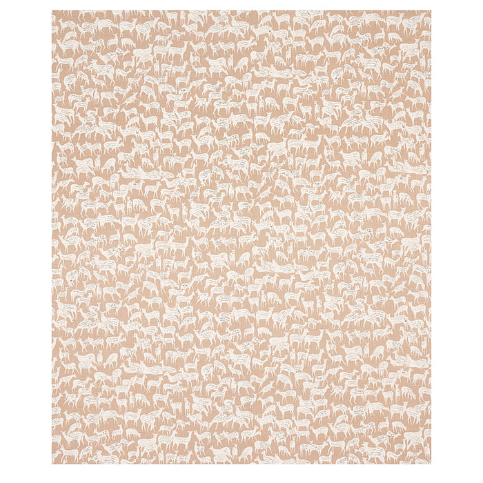 Schumacher Fauna Fawn Fabric 177722