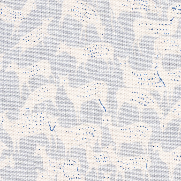 Schumacher Fauna Slate Blue Fabric 177724