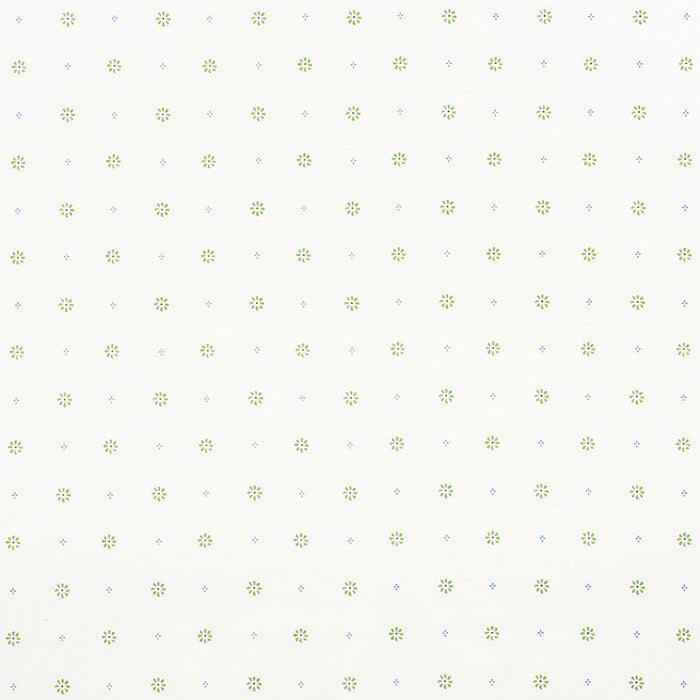 Schumacher Suna Floral Green Fabric Sample 177730