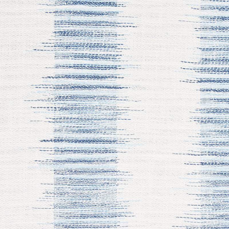 Schumacher Attleboro Ikat Blues Fabric 177810