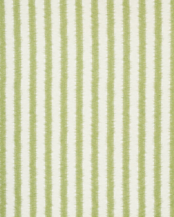 Schumacher Attleboro Ikat Green Fabric Sample 177814