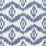 Schumacher Madaket Ikat Indigo Fabric 177820