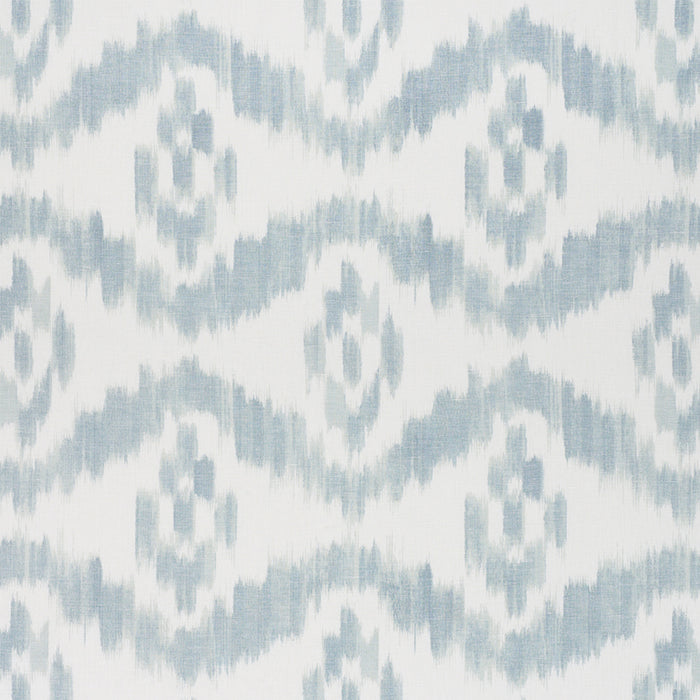 Schumacher Madaket Ikat Sky Fabric 177821