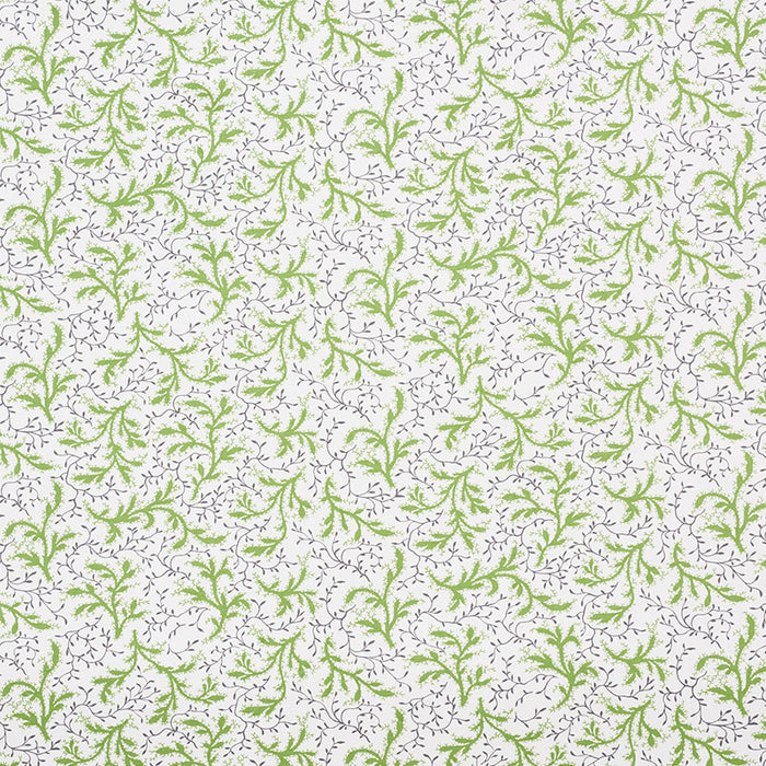 Schumacher Sprig Moss Fabric Sample 177831