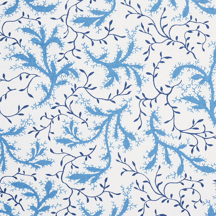 Schumacher Sprig Afternoon Blue Fabric 177832