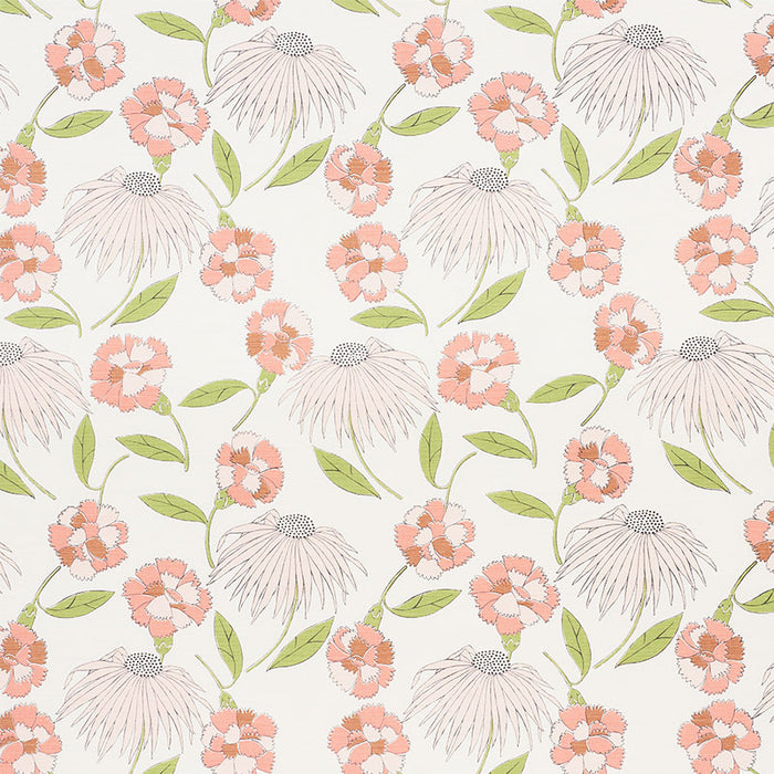 Schumacher Bouquet Toss Fawn Fabric Sample 177850