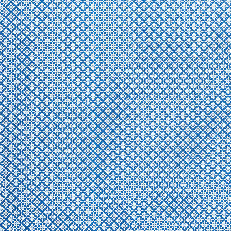 Schumacher Serendipity Blue Fabric Sample 177960