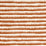 Schumacher Corfu Hand Printed Stripe Rust Fabric 177974