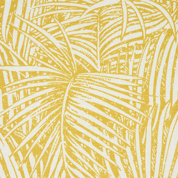 Schumacher Grand Palms Gold Fabric 178001