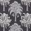 Schumacher Grand Palms Carbon Fabric 178003