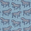 Schumacher Faubourg Blue Fabric 178011