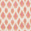 Schumacher Presidio Ikat Orange Fabric Sample 178061