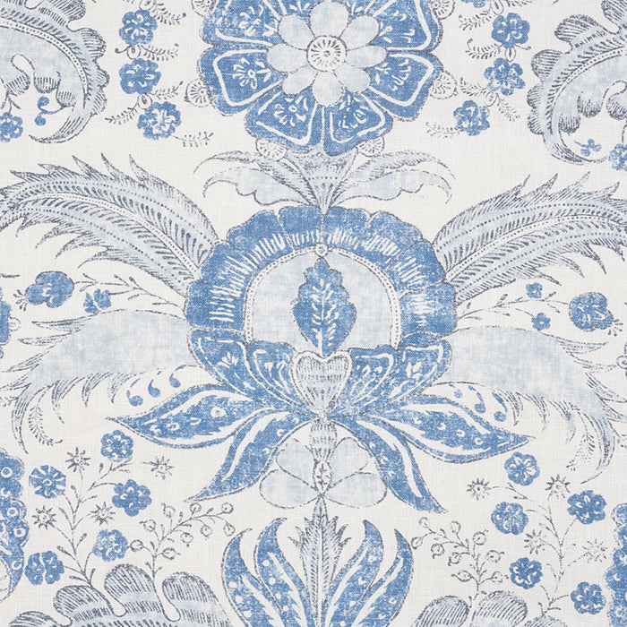 Schumacher Calicut Delft Fabric Sample 178100