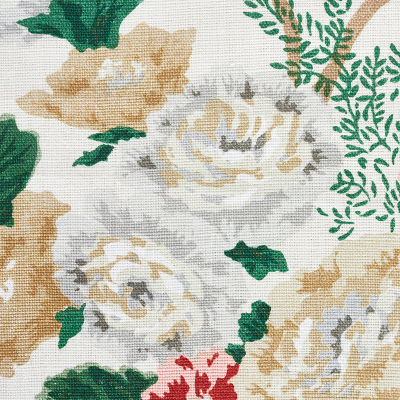 Schumacher Wycombe Park Neutral Fabric 178110