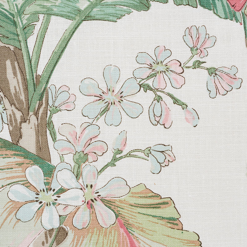 Schumacher Tropique Blush Fabric 178130