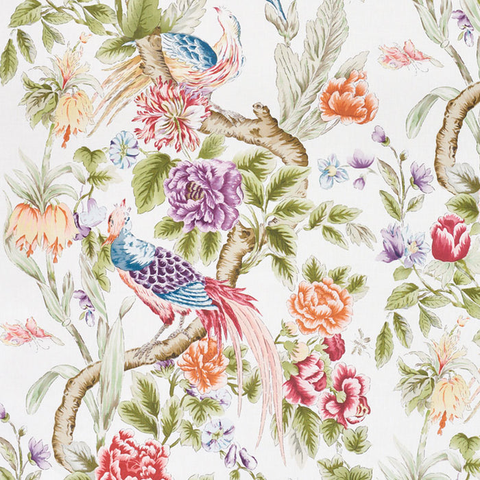 Schumacher Majestic Garden Document Fabric 178160