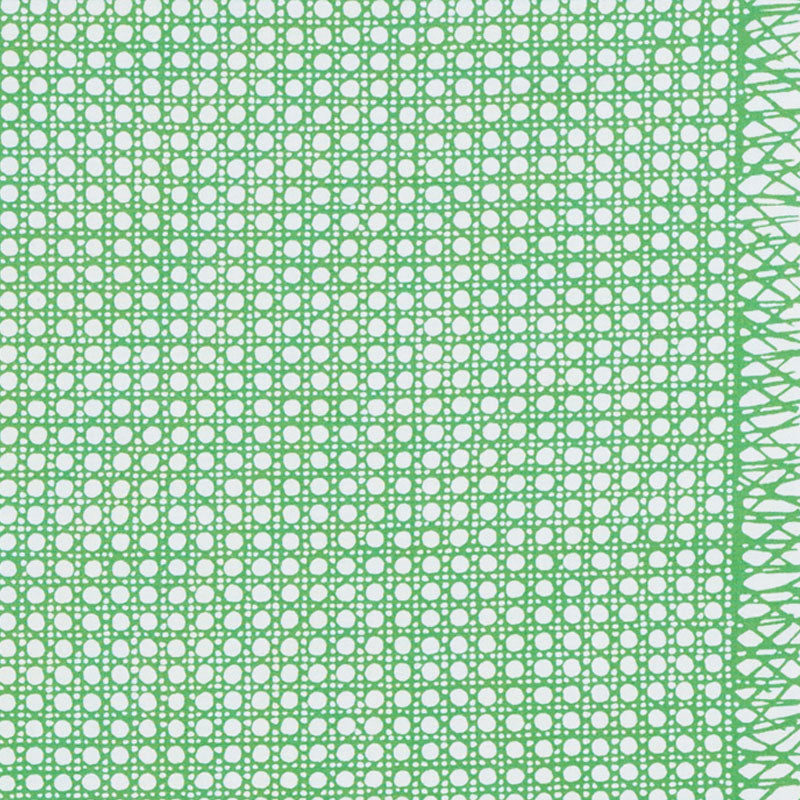 Schumacher Sugar Cane Green Fabric 178191