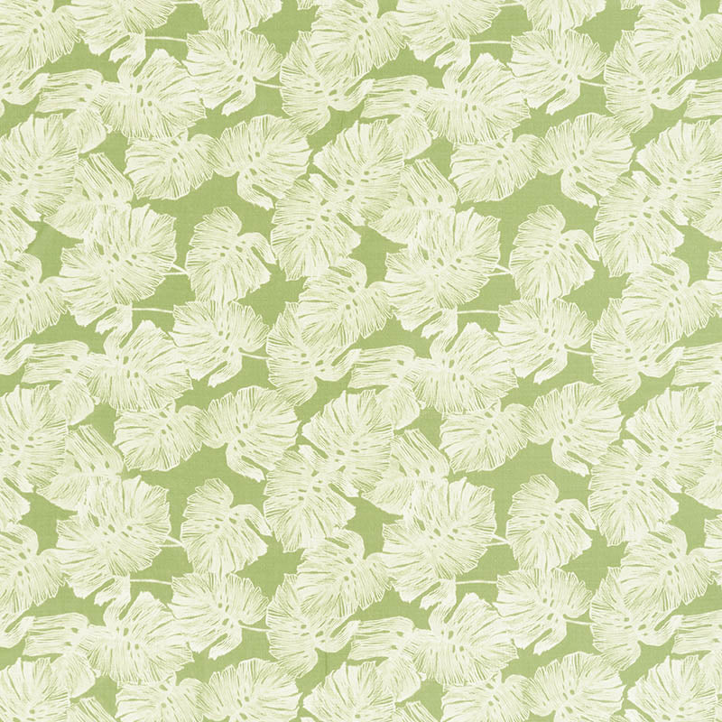 Schumacher Del Coco Sheer Leaf Fabric 178342