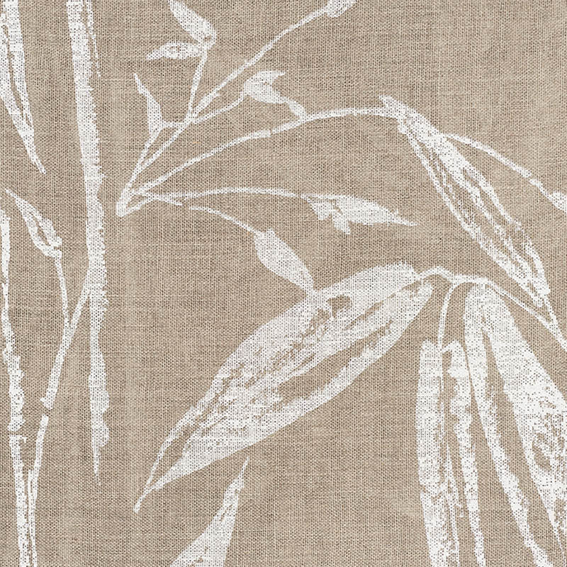 Schumacher Bamboo Garden Sheer Natural Fabric 178380